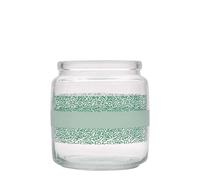750 ml vaso con tappo in sughero 'Giara', motivo: Naturalmente verde, bocca: sughero