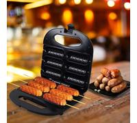 750 W Macchina Elettrica per Waffle Hot Dog Maker 6 Pz Antiaderente Waffle Maker