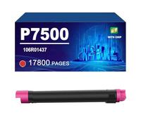 7500 Cartuccia Toner Compatibile Per Xerox Phaser 7500 7500DN 7500DNZ 7500DT 7500DX 7500N Stampante, Resa Fino A 19800/17800 Pagine,Magenta-1 Pack