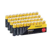 Intenso Batterie alcaline Energy Ultra AA (LR6) 2600 mAh 1,5 V - 40 pz Nero/Giallo
