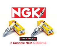 7502 - 2 Candele NGK CR9EH-9 per Honda CB 500 dal 1994 al 1995