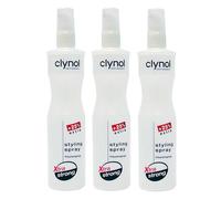 750ml Clynol Stylingspray Xtra strong Set trio di spray per capelli (3 x 250 ml)