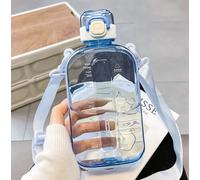 750ml Piatto SPORTS Acqua Bottiglia senza Bpa Plastica Scuola/Viaggio Bevanda