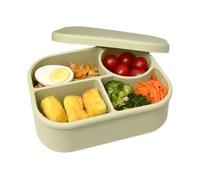 750ml Silicone Lunch Box With Divider Leakproof Meal Prep Container