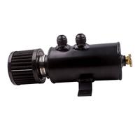750ml Universal Aluminum AN10 Oil Catch Tank Breather Filter Can Reservoir