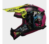 751.467082074L CASCO LS2 MX708 FAST II GORILLA -L- VIOLA GIALLO H-V