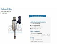 75114248 MEAT &AMP; DORIA Iniettore Audi A3 (8V1)/Skoda Fabia/VW Golf