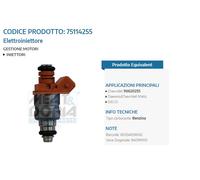 75114255 MEAT &AMP; DORIA Iniettore Daewoo/Chevrolet Matiz 0.8,1.0