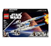 LEGO Star Wars 75399 U-Wing Starfighter Ribelle - Astronave Giocattolo da Costruire con Funzione Swing-Wing, 3 Minifigure e 1 Droide K-2SO - Regalo per Bambini da 8 Anni Fan della Stagione 2 di Andor