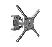 757-L400 Robusto supporto for TV LCD 孔距 da 32-70" a 6 bracci con copertura in plastica Braccio oscillante articolato da 100 libbre