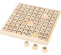 small foot 7583 school multiplication table made of wood, learn arithmetics in a