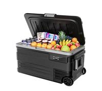 75L Portatile Auto Frigorifero Compressore Frigorifero Congelatore Cooler Ice Box Keep Cool Per Campeggio Pesca Escursione Camion Barca