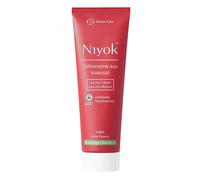 75ml Niyok Dentifricio all'olio di cocco - Arancia rossa e basilico