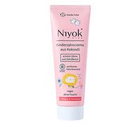 75ml Niyok Dentifricio all'olio di cocco - KIDS fragola e lampone