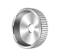 75MM Burr Mola per smerigliatura Duro Piano per smerigliatura Edge-arc Rettifica Lavorazione del legno Lucidatura Plastica Spur Disc Rettifica angolare-Francia,Argento