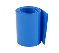 75mm larghezza piatta 8.1M PVC Lunghezza Tubo termorestringente batterie 18650