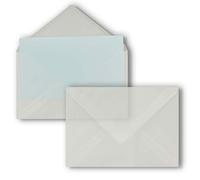 75x Buste trasparenti - buste DIN C5 22,9 x 16,2 cm - colla umida senza finestra - Natale, biglietti d'auguri - serie FarbenFroh