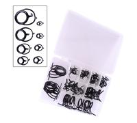 75x Ceramic Fishing Rod Guide Tips Top Eye Rings Line Repair Kit Get
