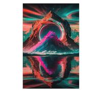 75x50cm/1000pcs Puzzle Per Adulti Regali Cosmic Gateway Reflections Puzzle Giochi Rilassanti Vacanza A Casa Passatempo Regalo Di Compleanno, Regali, 75x50cm/1000pcs
