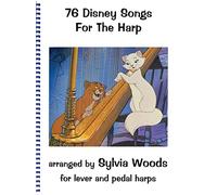 Sylvia Woods 76 Disney Songs for the Harp (Tascabile)