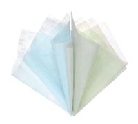 76 fogli di carta da regalo in cotone coreano a forma di fiore (verde + blu)