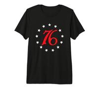 76 USA Vintage Style American Flag Pride Prodotto Maglietta Premium