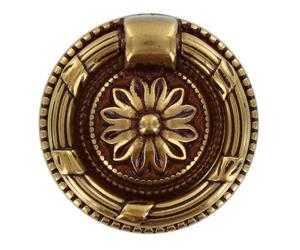 76050 Q.TA' 1 BL MANIGLIA 12235 D 37 MM OTTONE PATINE
