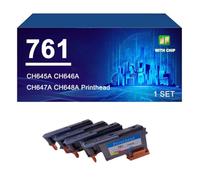 761 CH645A CH646A CH647A CH648A Testa Di Stampa Compatibile Per HP T7100 T7200,761-1 SET