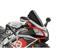 Motoplastic Cupolino parabrezza 7614 doppia bolla racing Nero