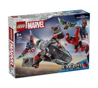 76292 Lego Super Heroes Marvel Cap America vs Hulk Rosso