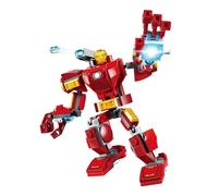 76302 76307 Superhero Bricks Avengers Thor Iron Man Thanos Assemble Compatible