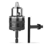 763198-1 Adattatore per mandrino per trapano da 3/8" compatibile con trapano Makita, adattatore per punte per trapano a percussione Mandrino senza chiave Easy Connect 1/4" HexShank
