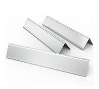 7635 Flavorizer Bars in Acciaio Inox per Weber Spirit I & II 200 Series, Spirit I E210/220 & II E210/S210, Piastra di Calore da 38,9 cm, Pezzi di Ricambio per Barbecue Weber Spirit