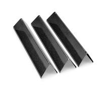 7635 Flavorizer Bars per Weber Spirit I & II serie 200, Spirit I E210/220 & II E210/S210 (con pulsanti del bruciatore anteriore), piastra di calore smaltata in porcellana da 38,9 cm