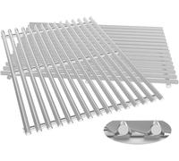 7637 9.5MM Triangolo Rod Griglie per Weber Spirit E210, E220, S210, S215, Spirit 200 & GS4 Spirit II E210, Spirit II E220 con controllo frontale, 17,5 '' SUS304 Acciaio Inox Grill Parti per Weber 7637