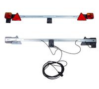 76444 BARRA PORTA FANALI POSTERIORI CARRELLI RIMORCHI PORTAFANALI CM.140/210