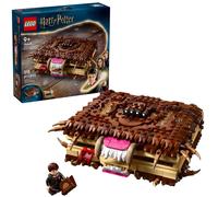 lego harry potter - il libro mostro dei mostri azzannante - lego 76449 con motore pull-back e bocca apribile 518pz anni 9+