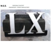7648851 LOGO, SIGLA MODELLO, SCRITTA, EMBLEMA "LX" PER LANCIA Y10 1985-1995
