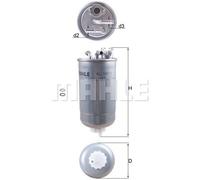 Filtro carburante KNECHT KL 147/1D