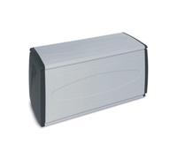 Cassapanca terry box 120x54xh57 cm nero grigio
