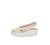 Igi&Co D.Candy, Sandali con Zeppa Donna, Panna, 40 EU