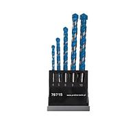 76715 Set di punte per calcestruzzo, legno, metallo, universale 4 mm, 5 mm, 6...