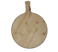 76834 Tagliere Tondo In Legno 38 Cm Meeting