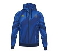 7690 ERREA FIPAV FELPA CAPPUCCIO TOP TONY HOODIE NAZIONALE ITALIA VOLLEY AZZURRA