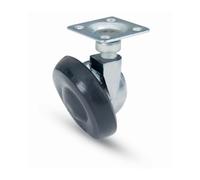 76963 Q.TA' 1 BL RUOTA SEMISFERICA PIASTRA 40 MM CROMO 2