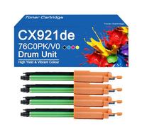 76C0PK0 76C0PV0 Unità fotoconduttore sostitutiva per stampante Lexmark CS921de CS923de CX920de CX921de CX922de CX923dte CX923dxe CX924dte,CX921de-4Color