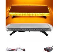76cm LED Luce Ambra Barra Strobo Faro Recupero Veicolo 10 Mode 12-24V Camion Van
