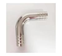 76mm 3" Hose Barb SUS 316L Stainless Steel 90 Degree Elbow Pipe Fitting Home Brew Beer Wine