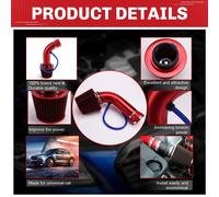 76mm/3-Inch Aria Auto Con Tubo di Aspirazione Sistema Turbina Kit Induzione