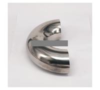 76mm 3" O/D 304 Stainless Steel Weld 180 Degree Elbow Pipe Fitting